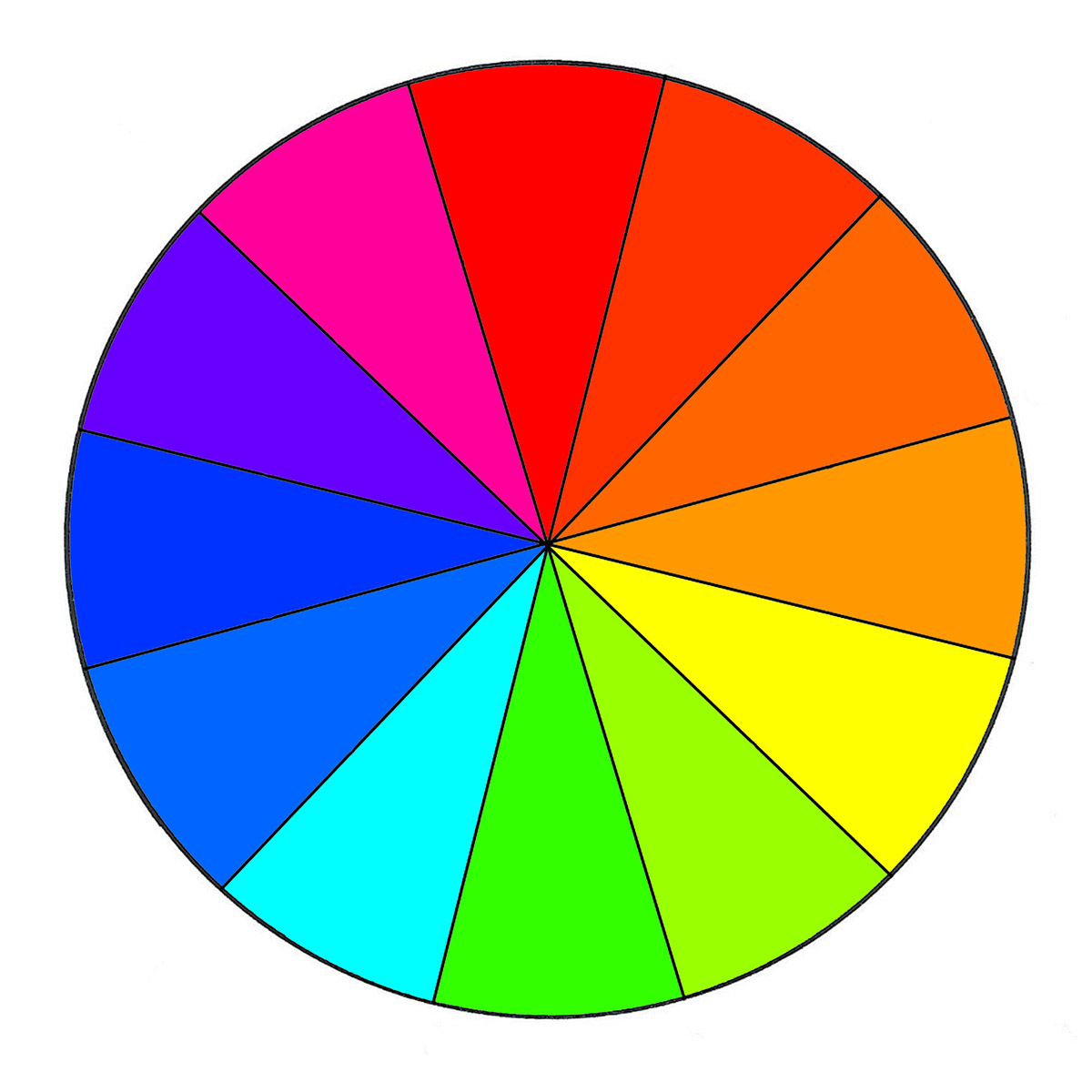 Printable Color Wheel For Students Printable JD