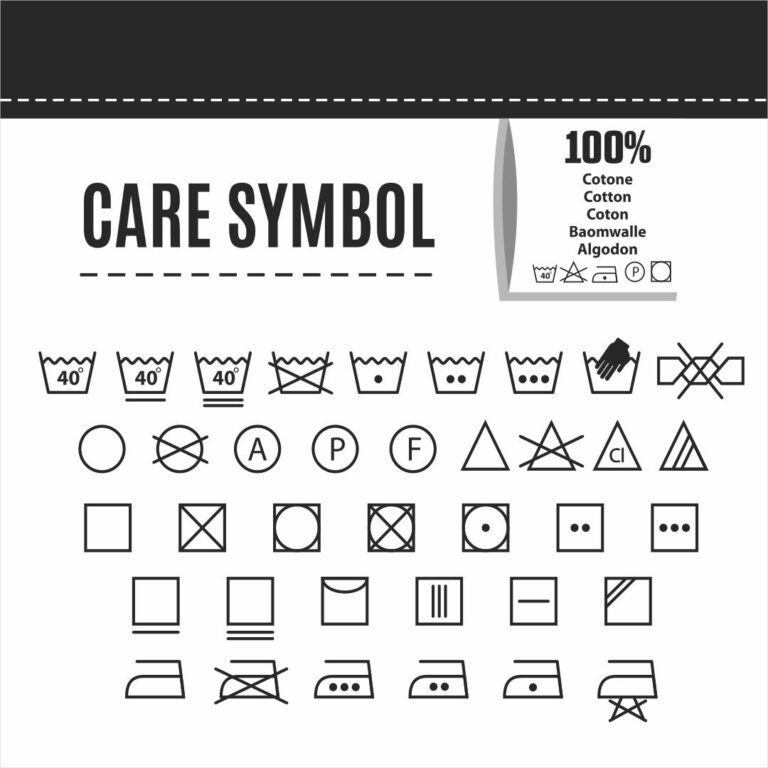 Printable Laundry Care Symbol Chart Printable JD