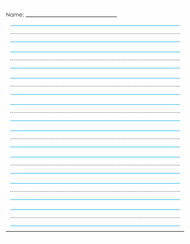 Printable Lined Writing Paper Template - Printable JD