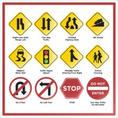Printable Road Sign Practice Test - Printable JD