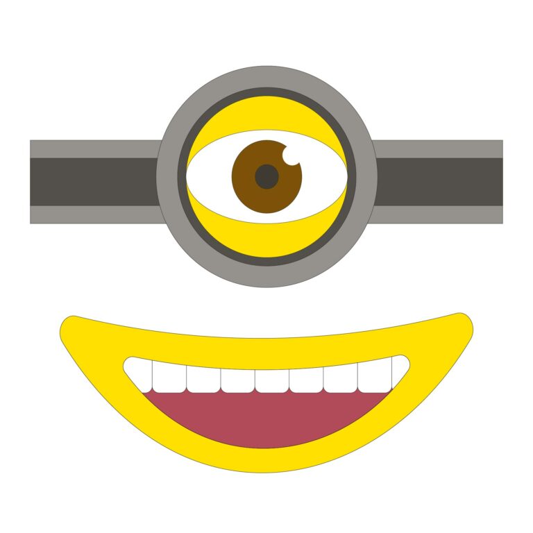 Printable Despicable Me Minion Mouth Printable JD Printable Despicable Me Minion Mouth Printable JD