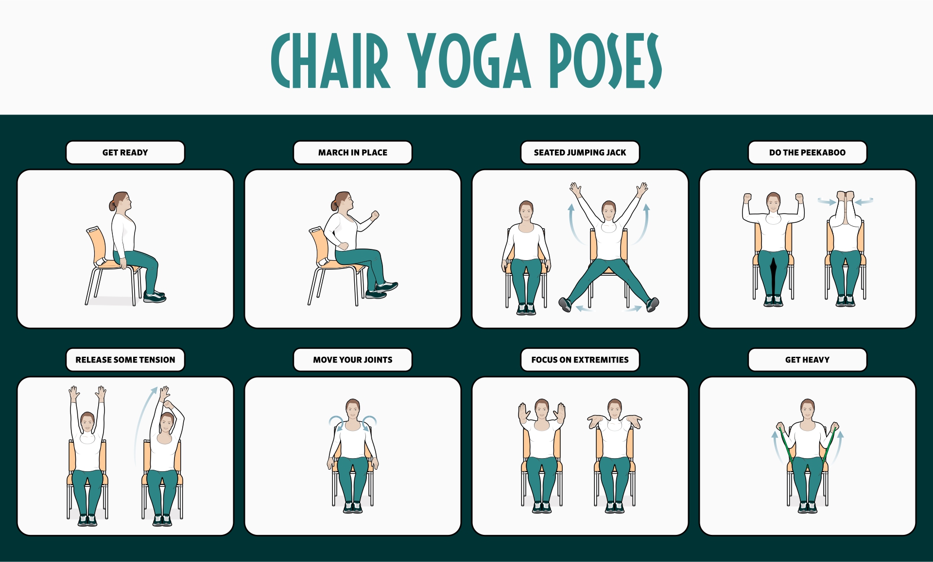 Printable Chair Exercises for Seniors Printable JD