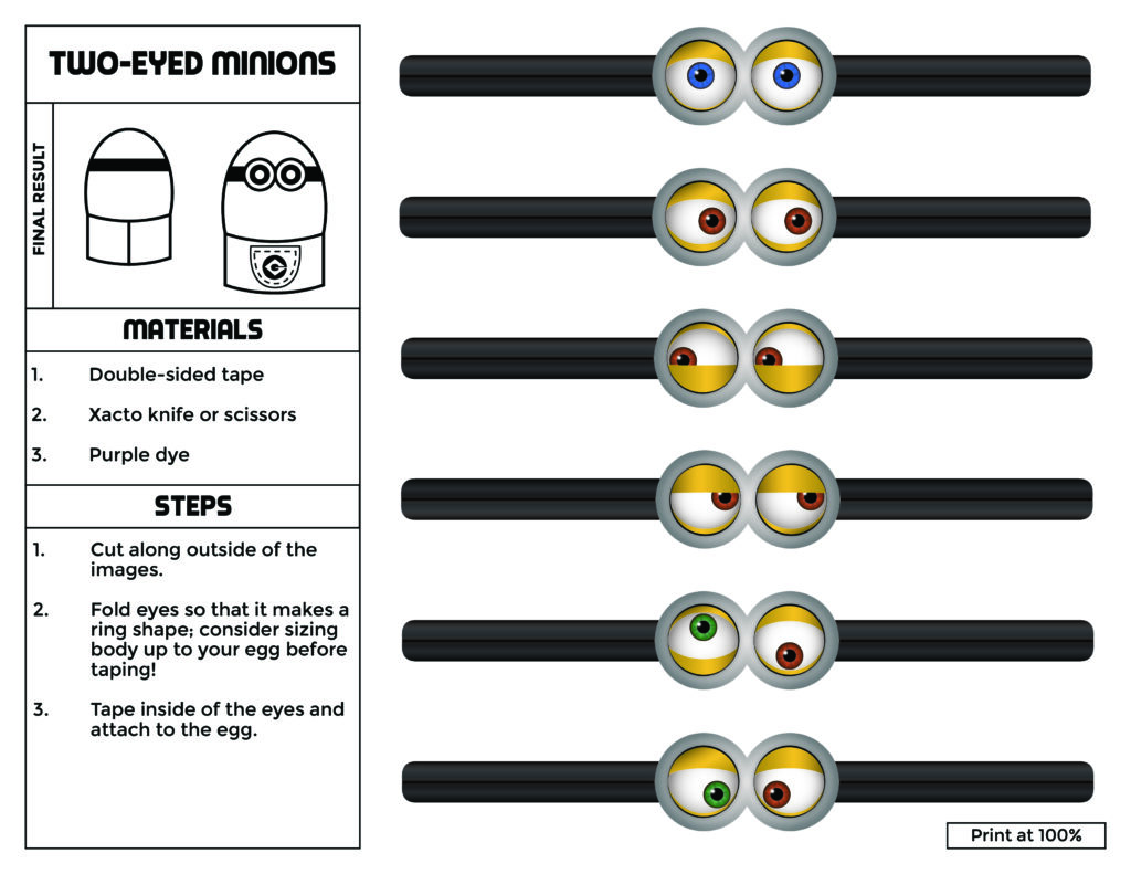 Printable Despicable Me Minion Mouth Printable JD