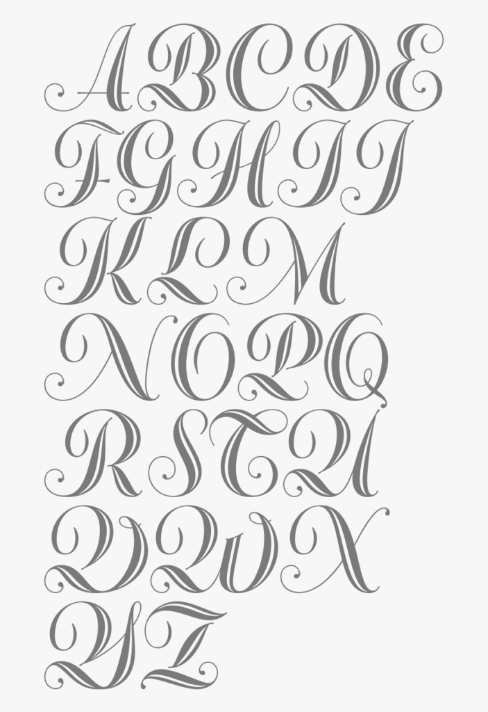Printable Fancy Alphabet Letters Templates - Printable JD