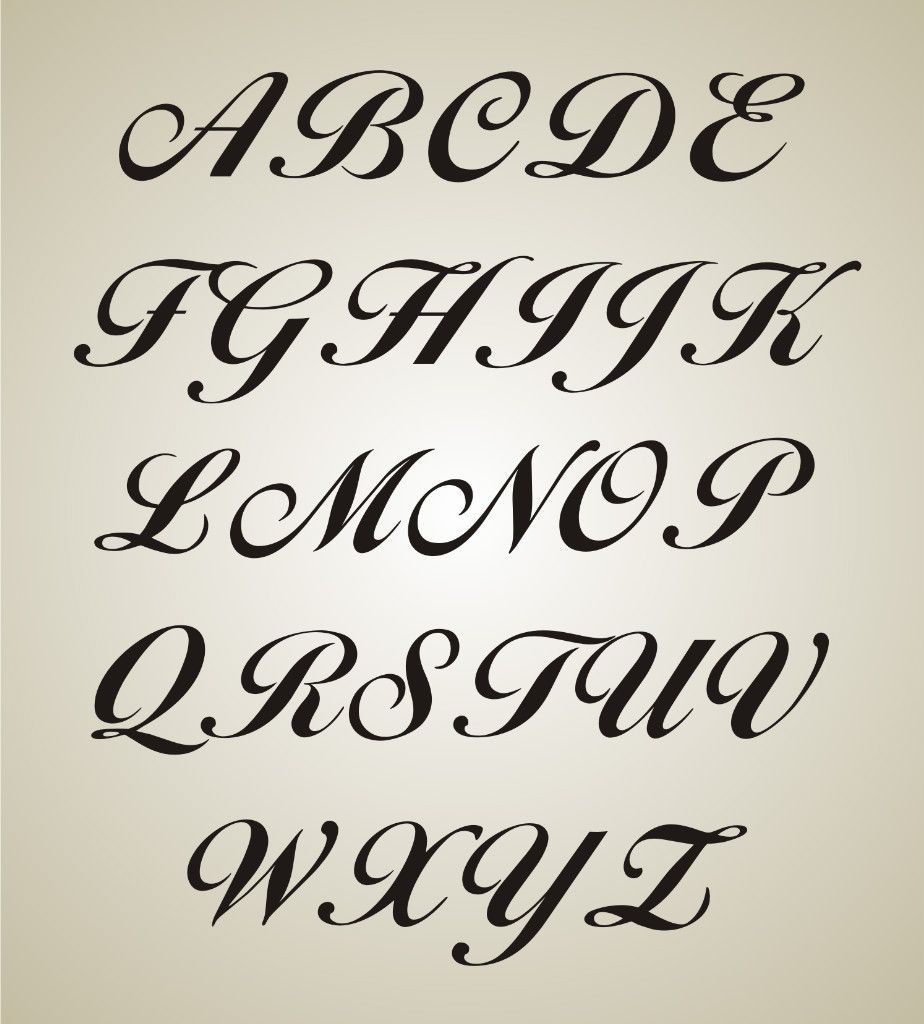 Printable Fancy Letter Stencils_61834