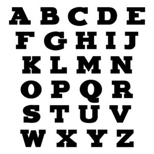 Printable Font Styles Alphabet Letters Font_89751