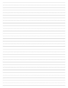 Printable Lined Writing Paper Template - Printable JD