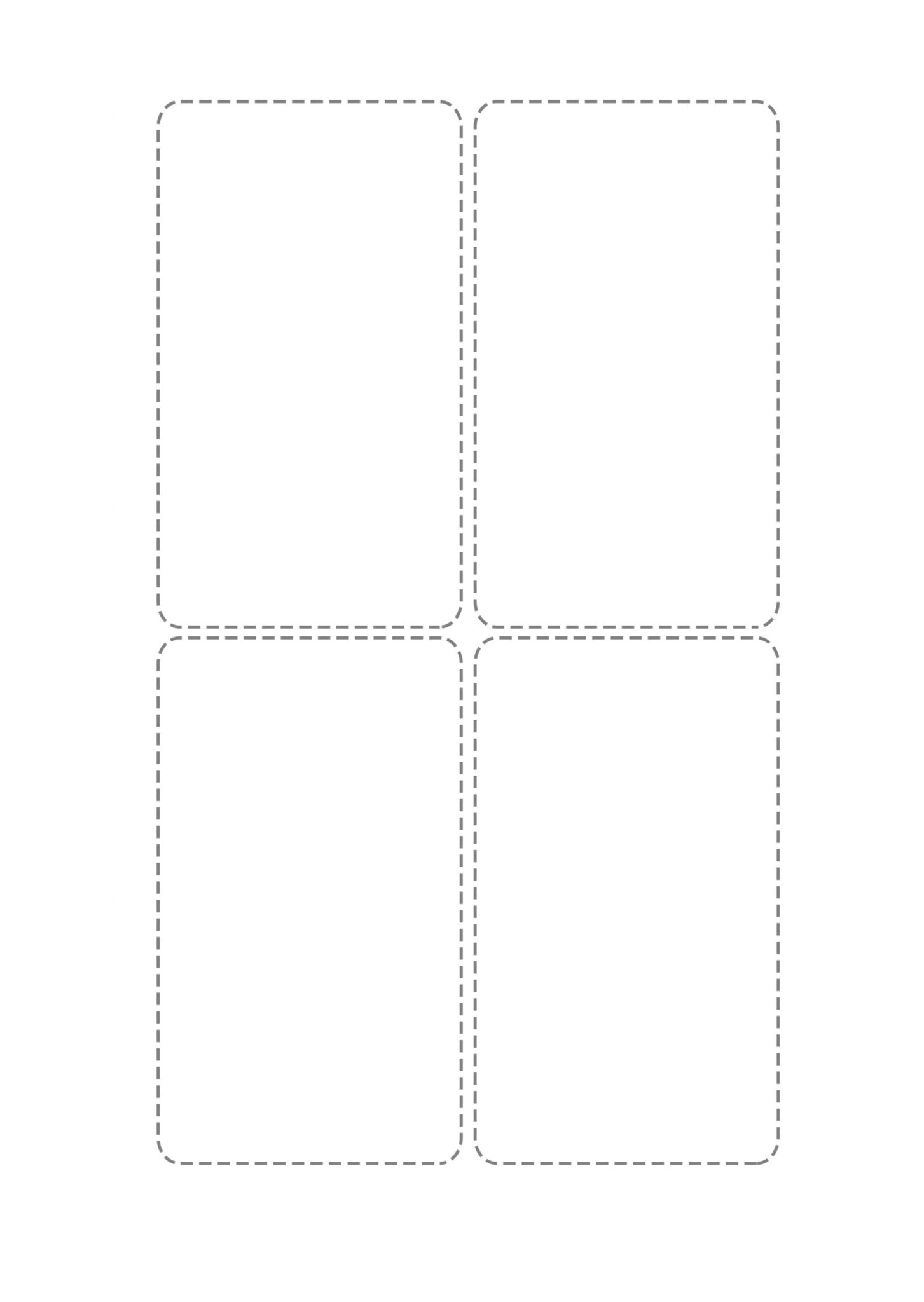 Printable Blank Playing Card Template For Word Printable JD