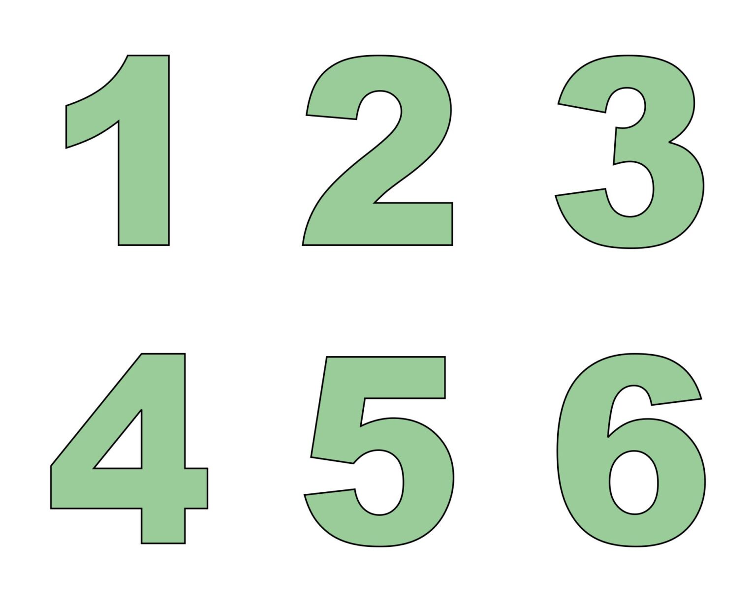 Printable Large Numbers 0 9 Printable JD