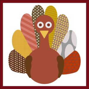 Best Printable Thanksgiving Turkey Pattern_69871
