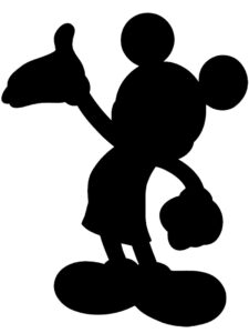 Printable Minnie Mouse Stencil - Printable JD