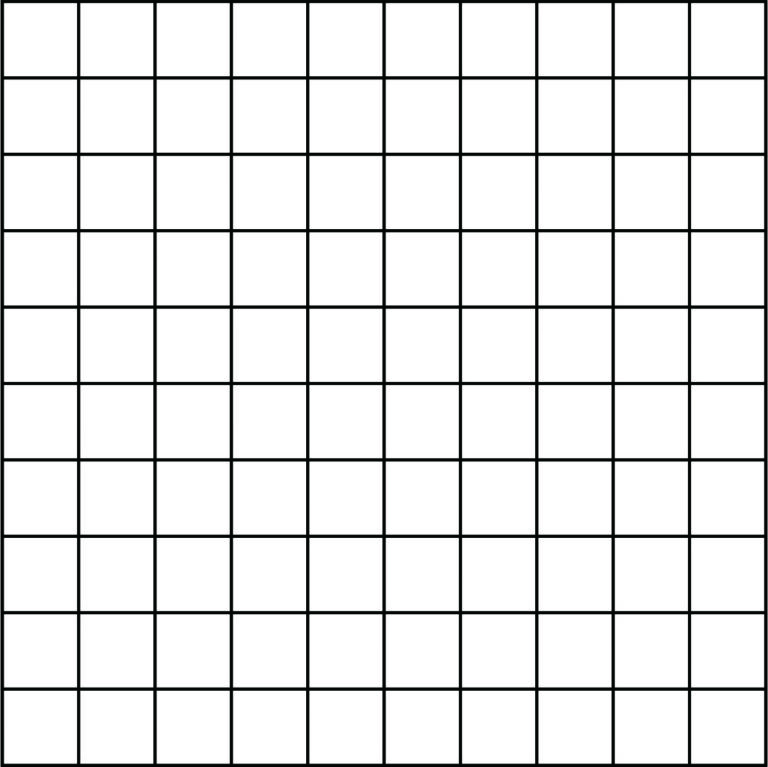 5 Best FREE Printable Blank 100 Grid Chart Printable JD