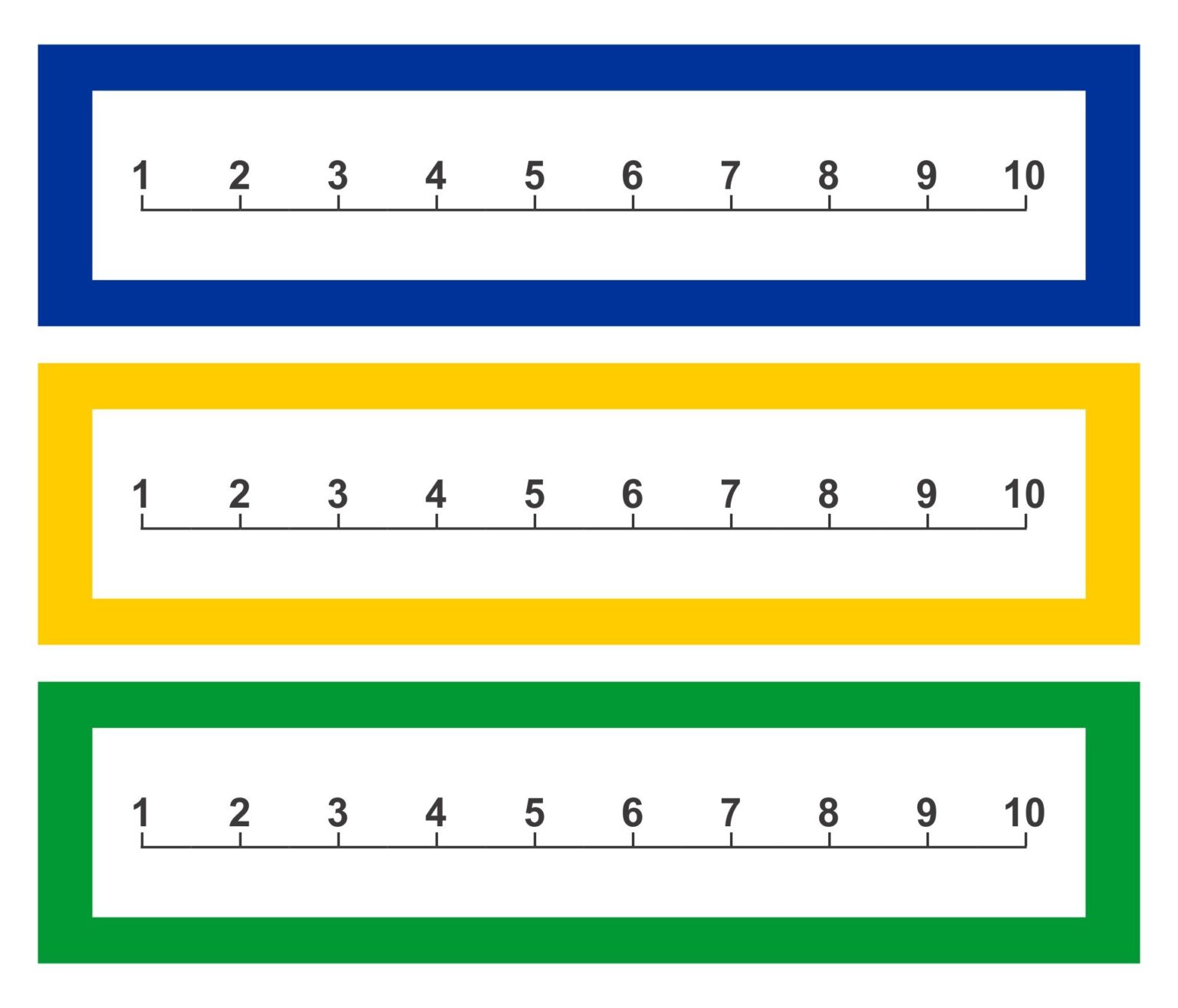 Printable Number Line 1 10 Printable JD