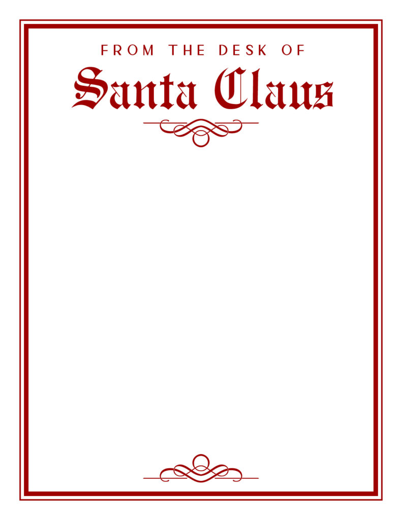 Free Printable Santa Letterhead Templates_76241