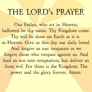 Free Printable The Lord Prayer_43985