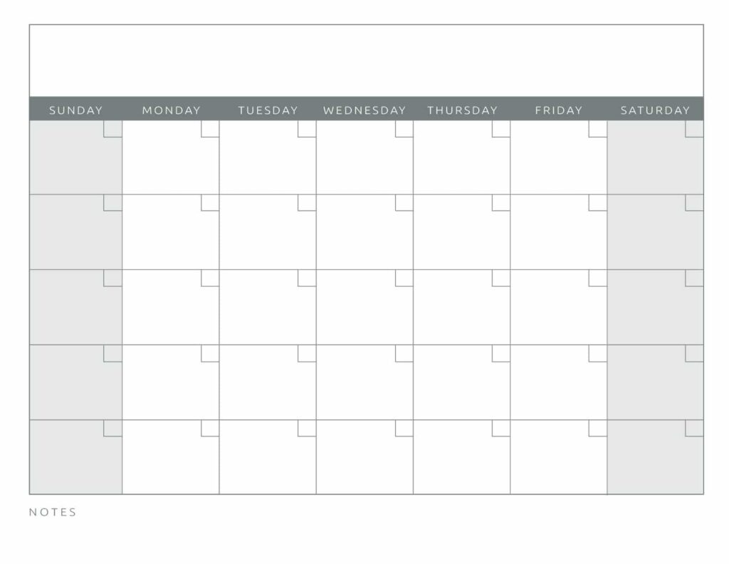 Printable 30 Day Calendar - Printable JD