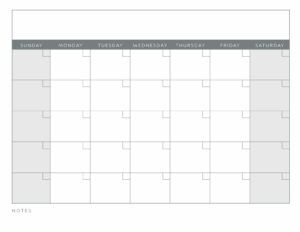 Printable 30 Day Calendar - Printable JD