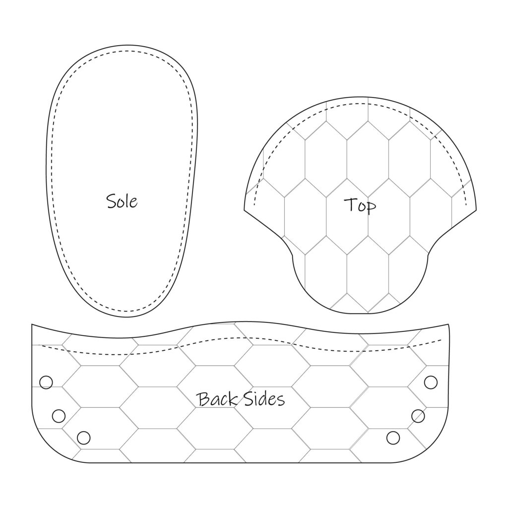 Printable Baby Moccasin Pattern Printable JD