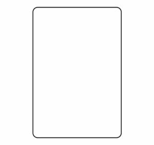 Printable Blank Playing Card Template For Word Design_74459