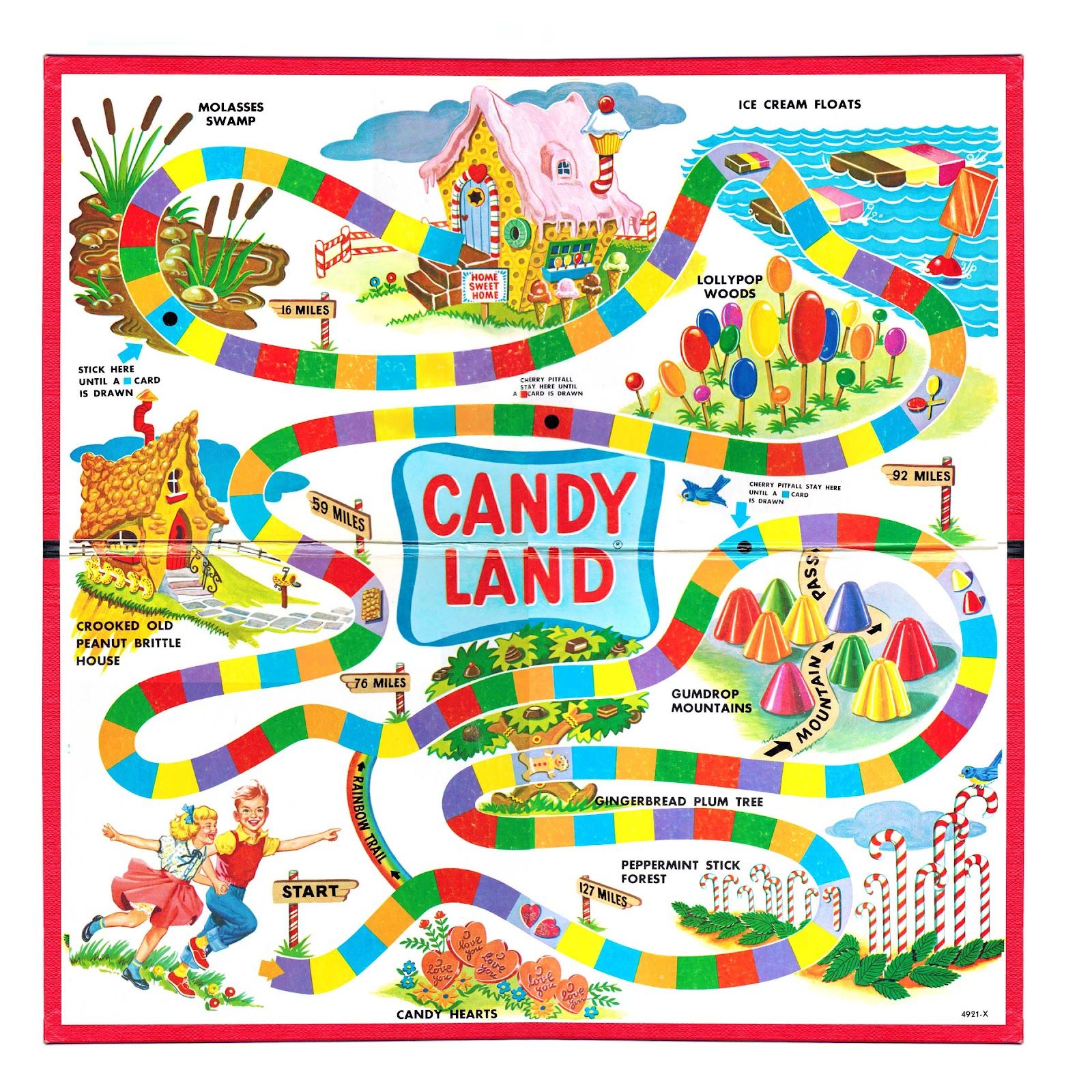 Printable Candyland Board Game_93158