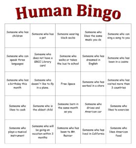 Printable Human Bingo Templates Design_48348