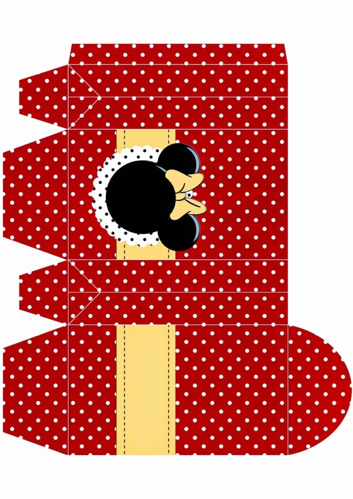 Printable Mickey Mouse Box Templates - Printable JD