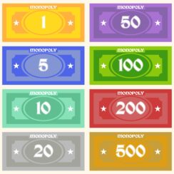 Printable Monopoly Money Templates - Printable JD