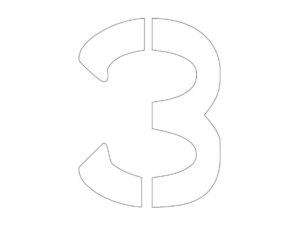 Printable Number 3 Templates Printable JD