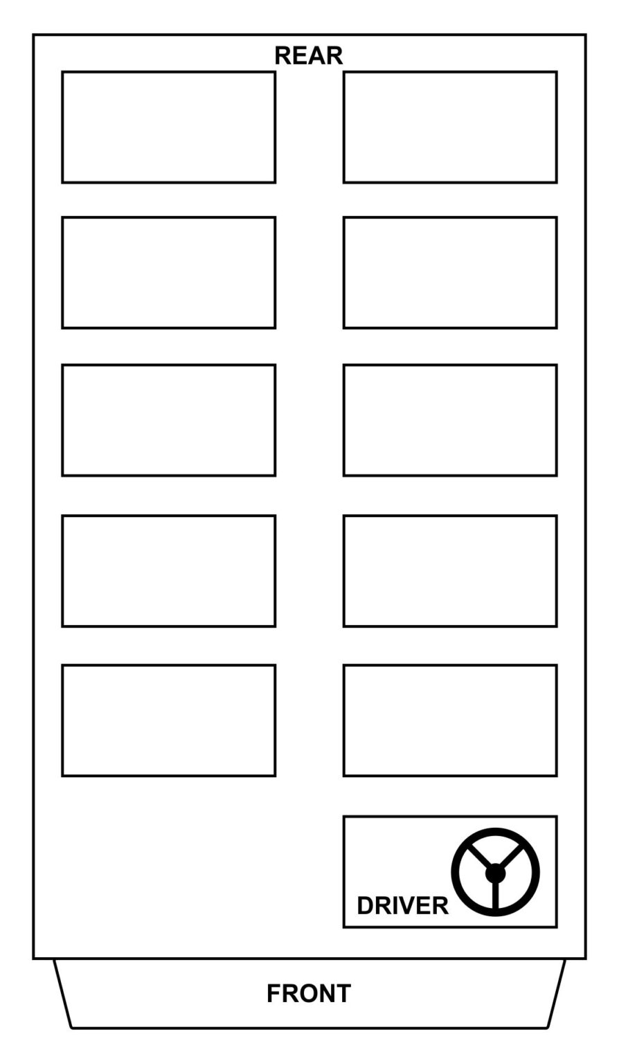 Printable School Bus Seating Chart Printable JD