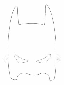 Printable Superhero Mask Cutouts - Printable JD