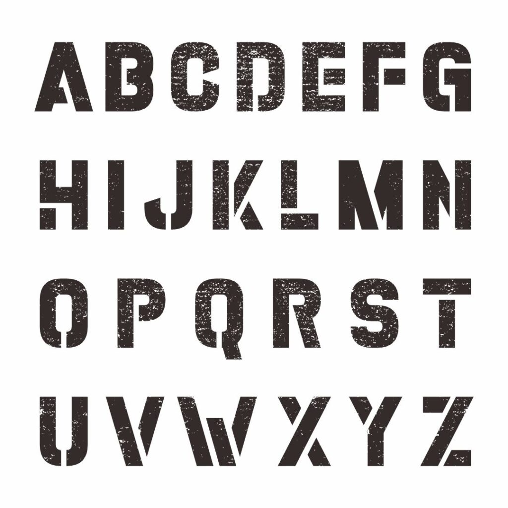 Printable 3 Inch Letter Stencils - Printable JD
