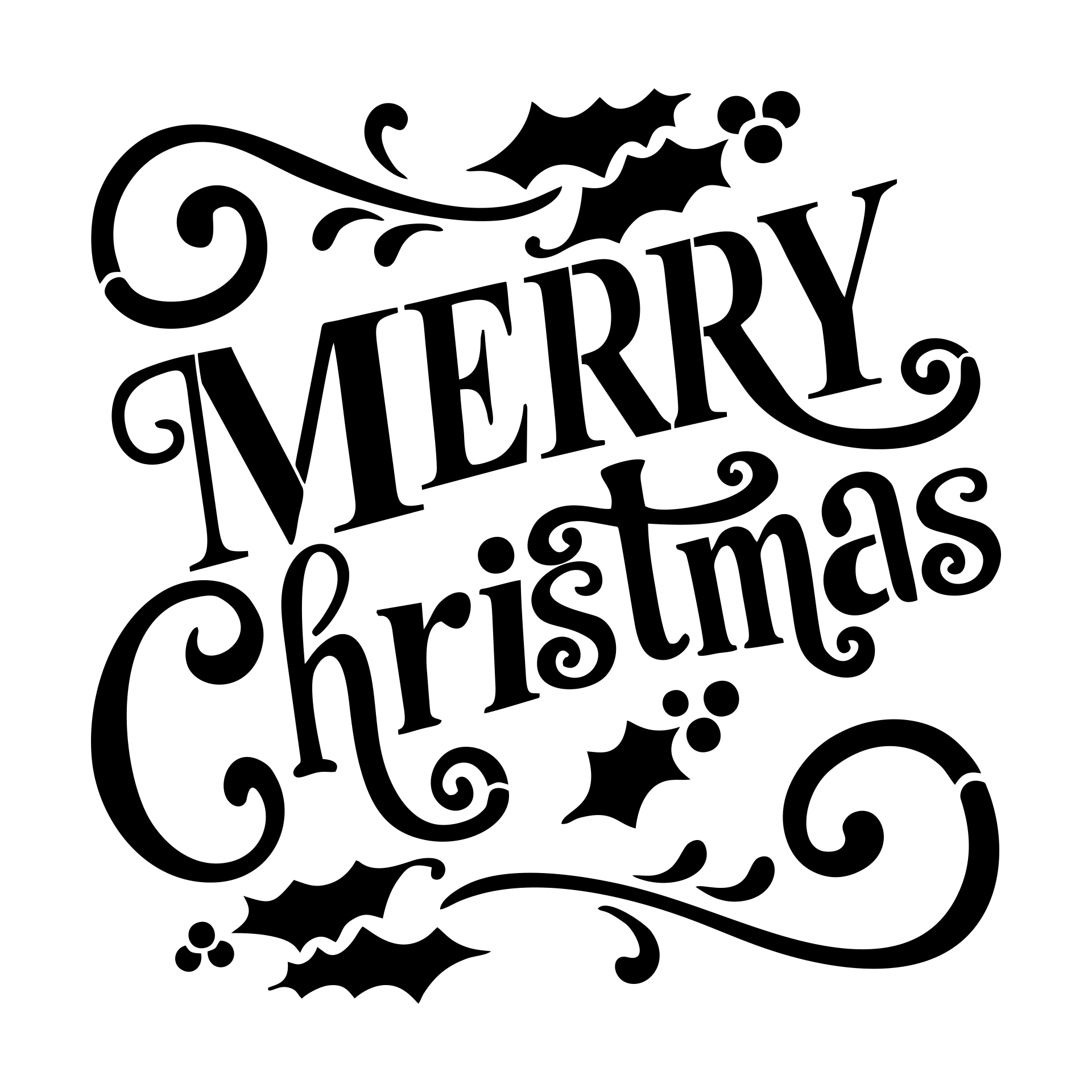Free Printable Large Christmas Stencils_221478