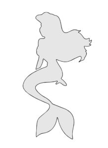 Free Printable Little Mermaid Stencils_23391