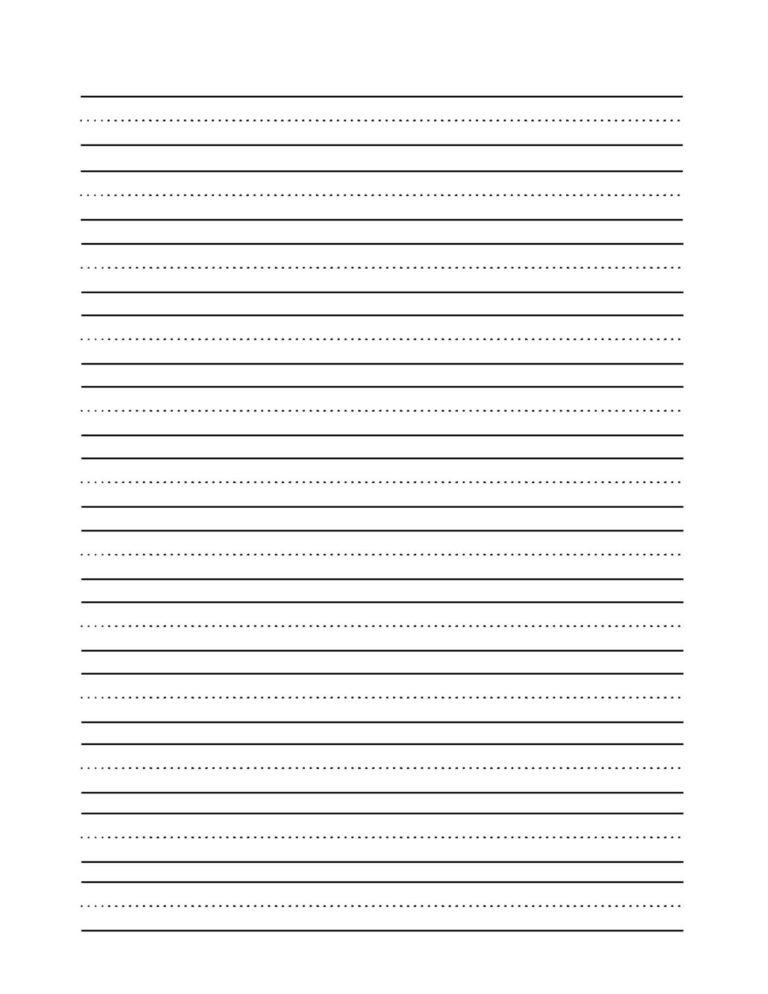 Printable Second Grade Writing Paper - Printable JD