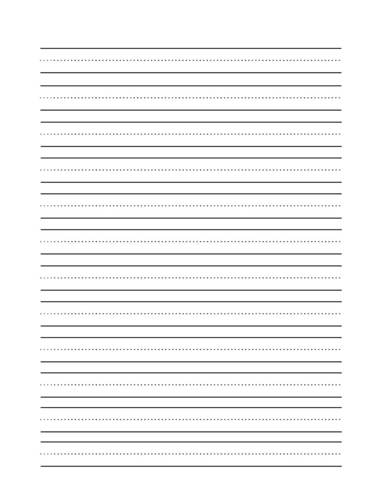 Printable Second Grade Writing Paper - Printable JD