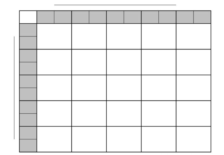 Printable 100 Square Football Pool Grid Printable JD