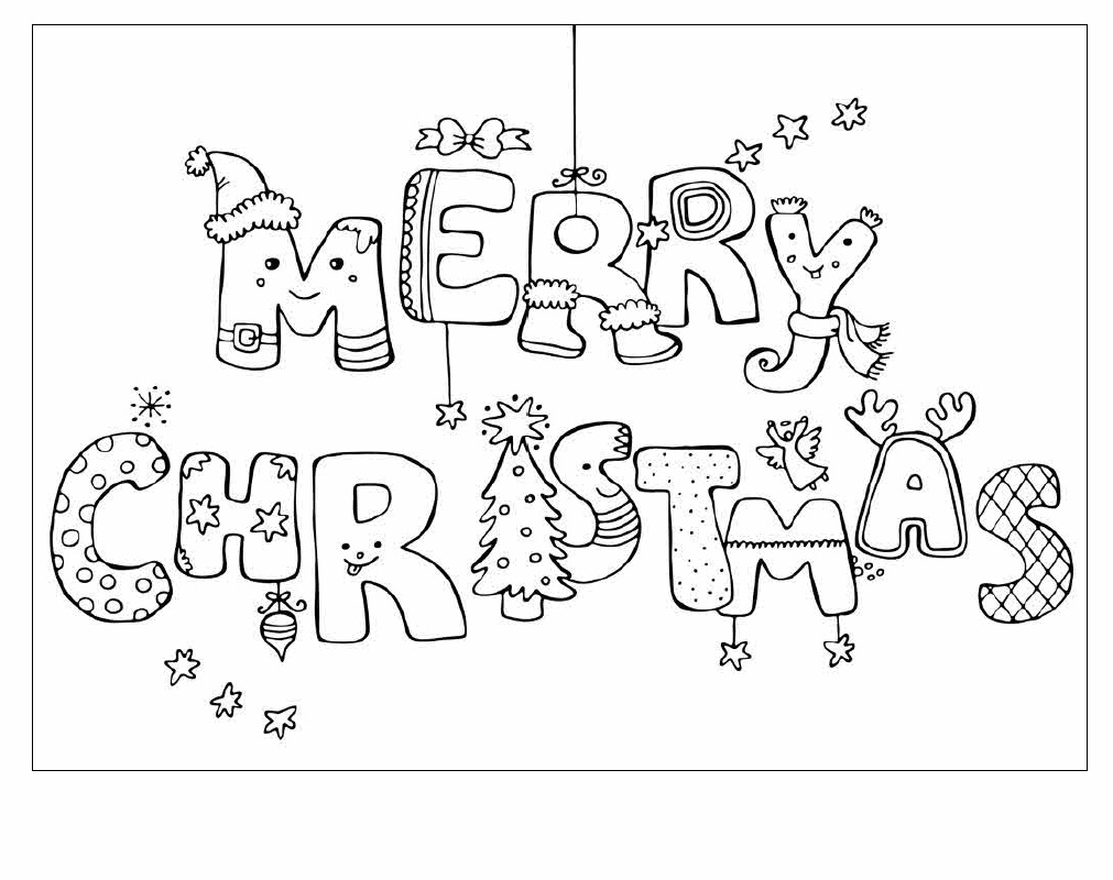 Printable Black And White Holiday Christmas Cards_93008