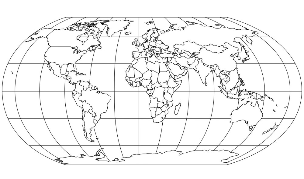 Printable Blank World Maps_39584