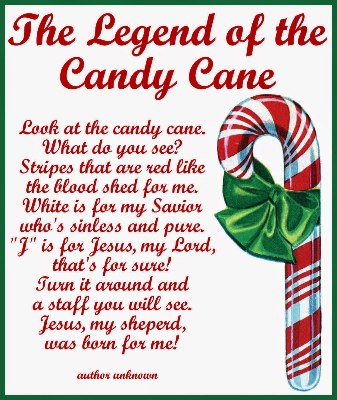 Printable Candy Cane Story_25811