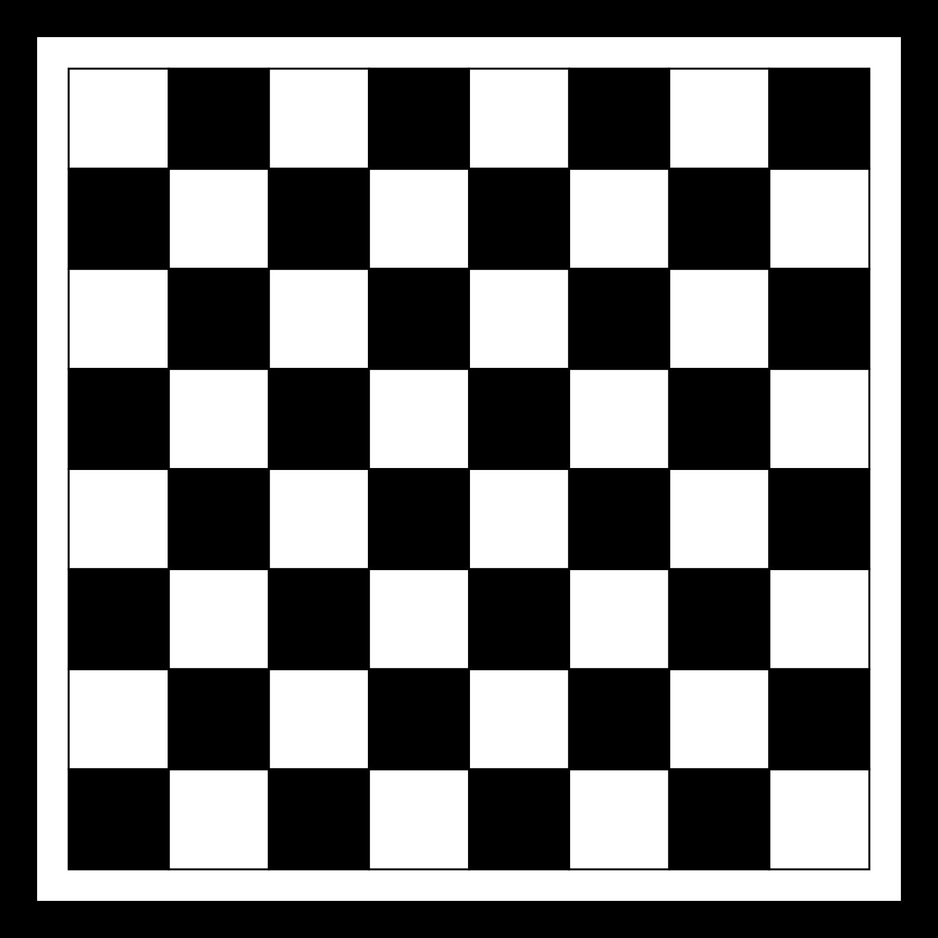 Printable Checkerboard Game Sample_93350