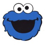 Printable Cookie Monster Face Template - Printable JD