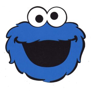 Printable Cookie Monster Face Template_52187