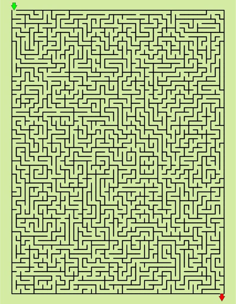 Printable Hard Mazes Printable Jd 