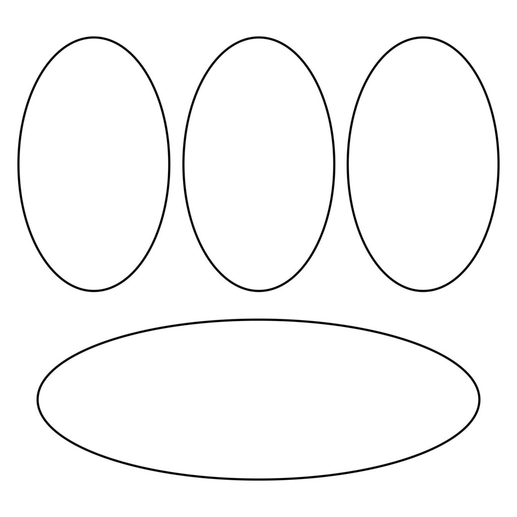 Printable Oval Template - Printable JD