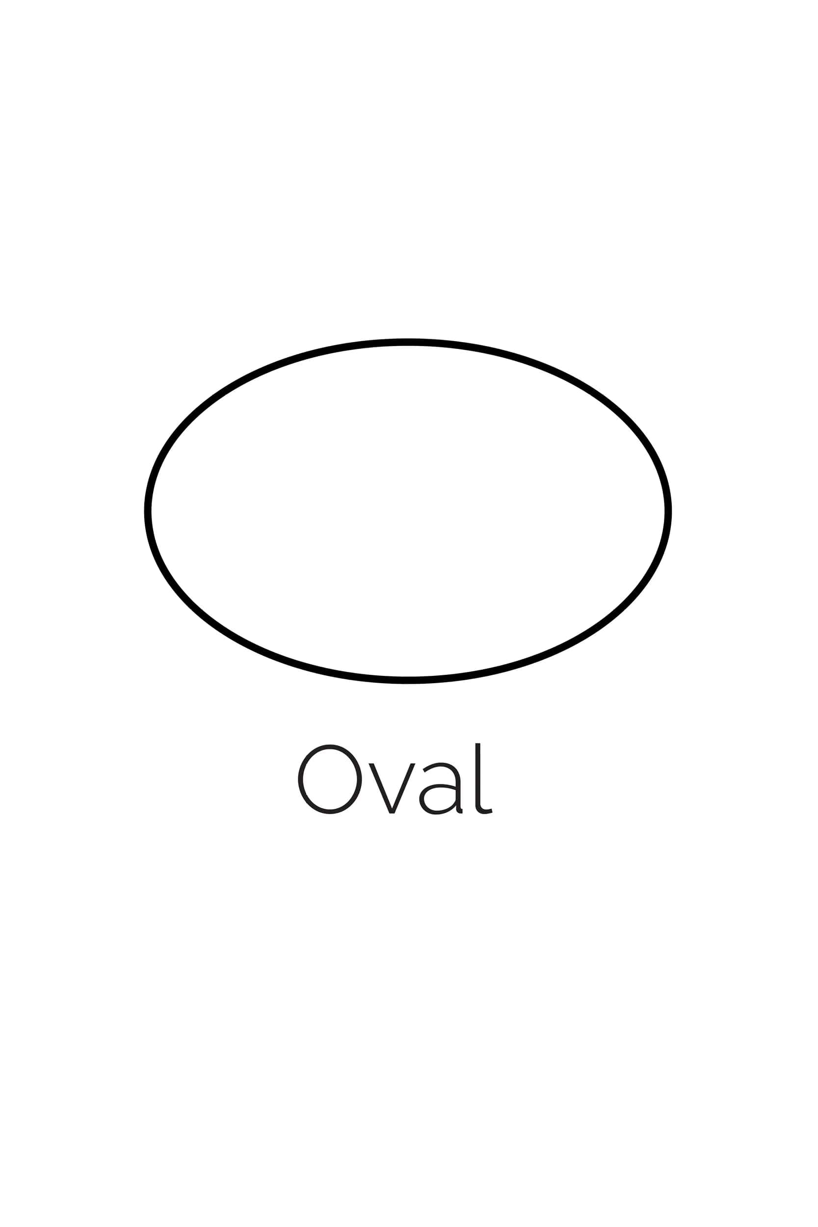 Printable Oval Template Printable JD