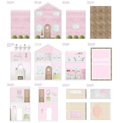 Printable Paper Doll House - Printable JD