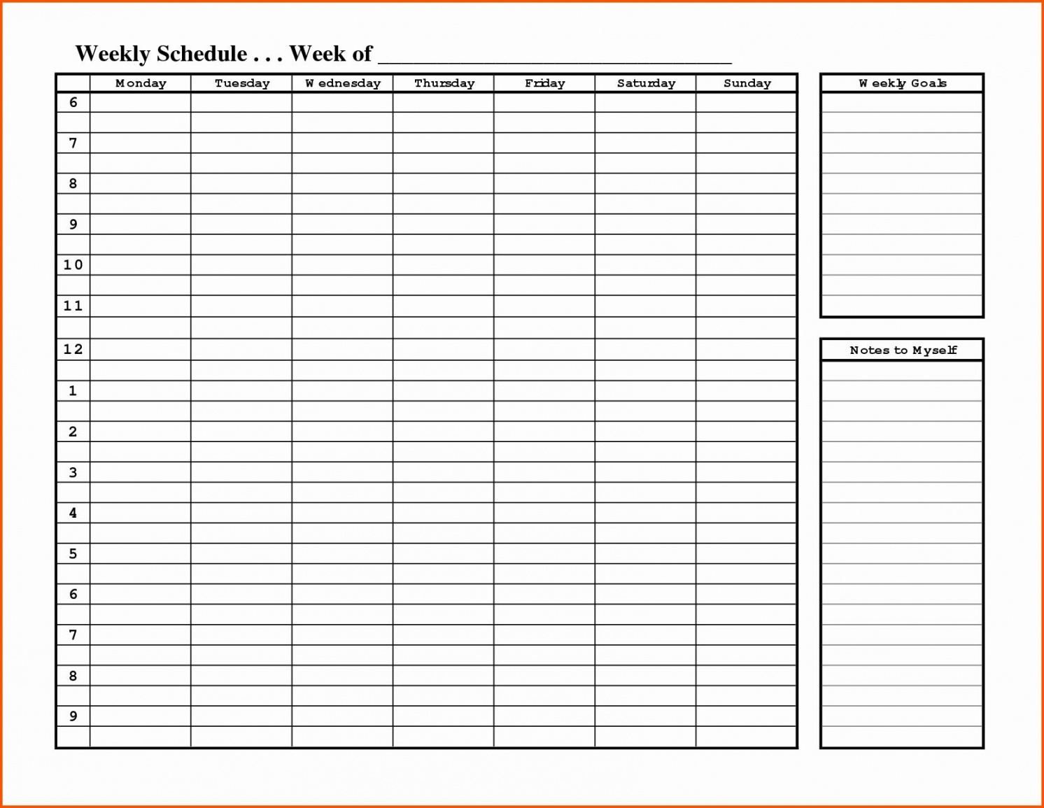 Printable Weekly Hourly Planner_21588