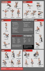 Printable Weight Lifting Workouts Charts_92148
