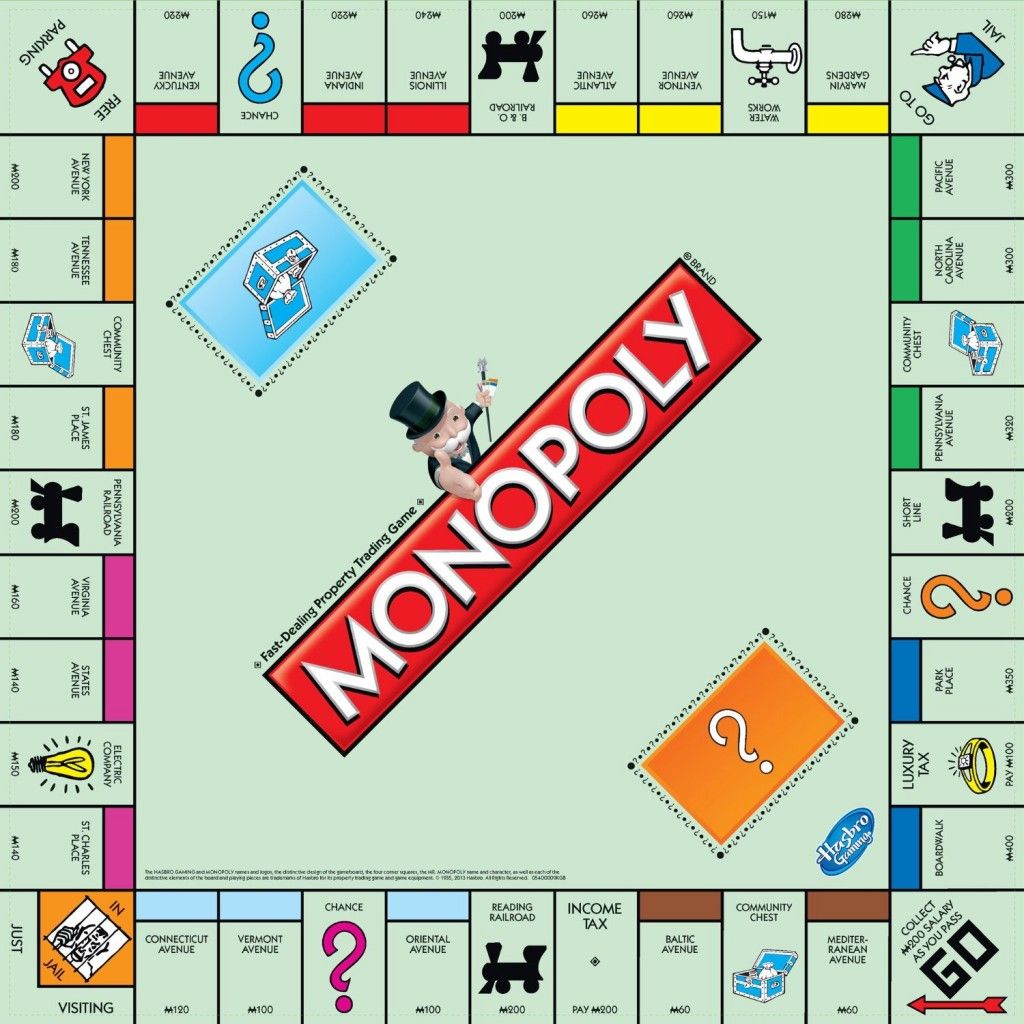 Best Printable Monopoly Board Game_22873