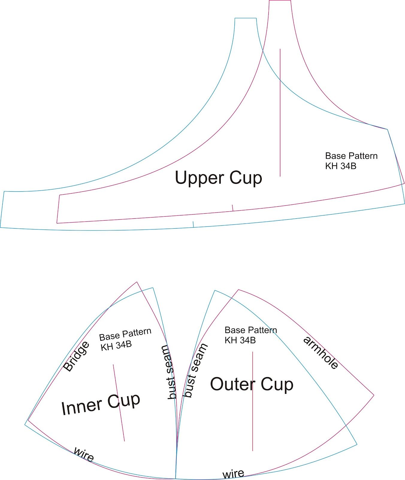 Free Printable Bra Cup Pattern_82214